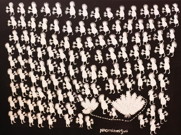 Tjala Arts, Naomi Kantjuriny - Minyma Mamu Tjuta #4-25