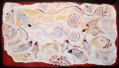 Tjungu Palya, Angkaliya Curtis, Cave Hill