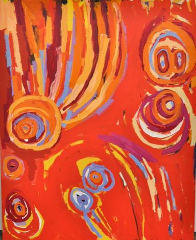 Tjala Arts, Barbara Moore, Ngayuku ngura - My Country #026-13