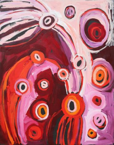 Tjala Arts, Barbara Mbitjana Moore, Ngayuku ngura - My Country, 656-21