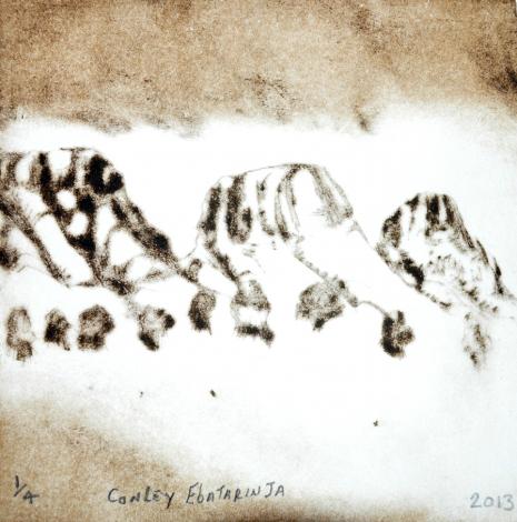 Yarrenyty Arltere Artists, Conely Ebatarinja, Landscape one