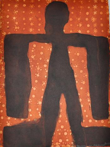 Yarrenyty Arltere Artists, Constance Robinja, Big and Strong, #82-12, 2012