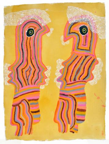 Yarrenyty Arltere Artists, Dulcie Sharpe - Tjulpa Tjuta #171-24