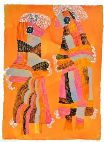 Yarrenyty Arltere Artists, Dulcie Sharpe - Tjulpu Tjuta #172-24