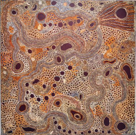 Tjala Arts, Janie Kulyuru Lewis - Ngayuku Ngura - My Country #629-24