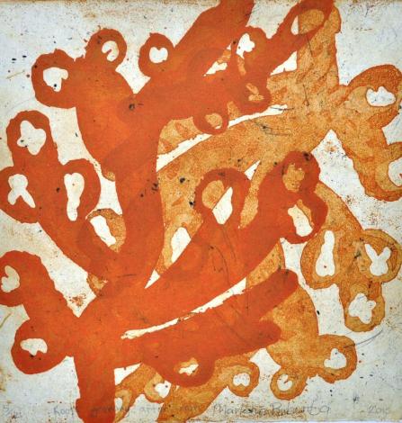 Yarrenyty Arltere Artists, Marlene Rubuntja, Roots growing after the rain