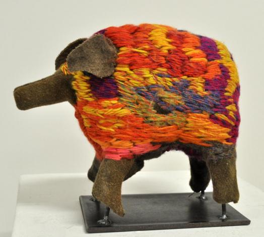 Yarrenyty Arltere Artists, Marlene Rubuntja, Pig #8-18