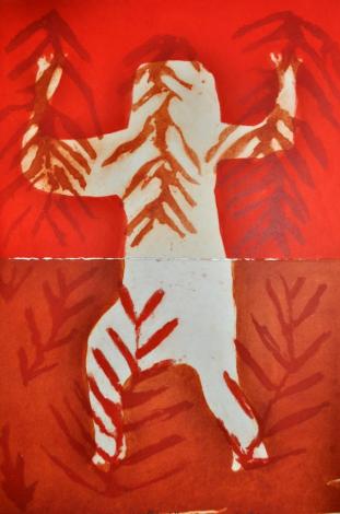 Yarrenyty Arltere Artists, Marlene Rubuntja and Sally Rubuntja, One more woman, 2012