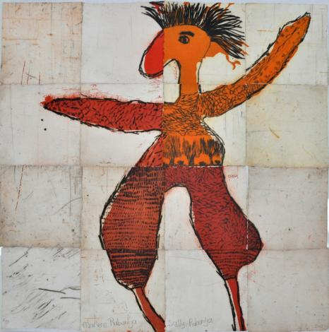 Yarrenyty Arltere Artists, Marlene Rubuntja and Sally Rubuntja, Woman