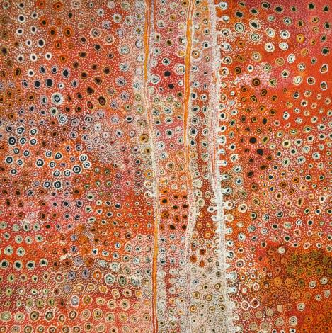 Tjala Arts, Mona Mitakiki Shephard, Naomi Kantjuriny and Tjimpayi Presley (Collaborative), Seven Sisters #29-18