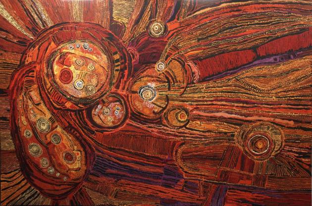 Tjala Arts, Nyunmiti Burton, Seven Sisters Story, #321-20AS