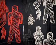 Yarrenyty Arltere Artists, Rhondas Sharpe, Man, Woman, Child