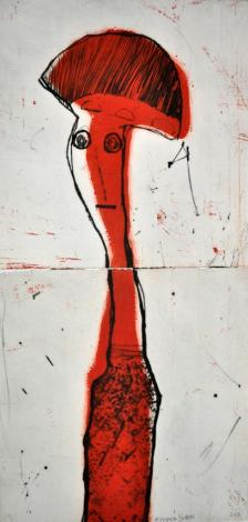 Yarrenyty Arltere Artists, Rhonda Sharpe, Red alien