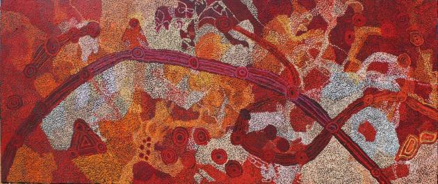 Tjala Arts, Sylvia Kanytjupai Ken, Seven Sisters #138-15