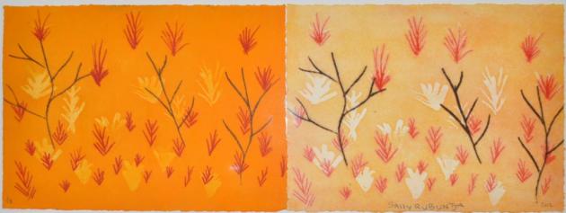 Yarrenyty Arltere Artists, Sally Rubintja, This is my country #87-12