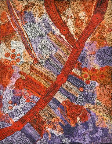 Tjala Arts, Sylvia Kanytjupai Ken, Seven Sisters, #369-18