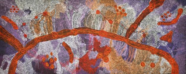 Tjala Arts, Sylvia Kanytjupai Ken, Seven Sisters, #130-19