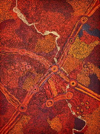 Tjala Arts, Sylvia Ken, Ngayuku Ngura - My Country #357-16