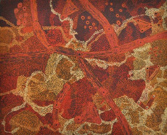 Tjala Arts, Sylvia Ken, Seven Sisters #429-17