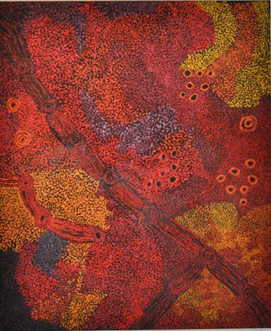 Tjala Arts, Sylvia Ken, Seven Sisters #020-13