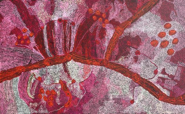 Tjala Arts, Sylvia Kanytjupai Ken, Seven Sisters, #243-19