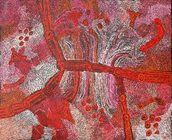 Tjala Arts, Sylvia Kanytjupai Ken - Seven Sisters #750-21