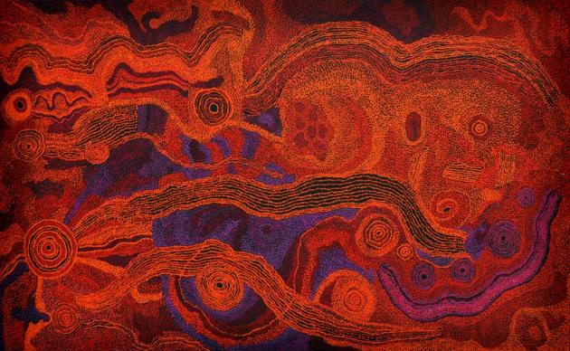 Tjala Arts, Tjungkara Ken, Seven Sisters, #273-19