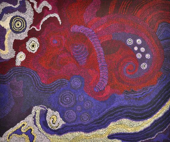 Tjala Arts, Tjungkara Ken, Seven Sisters, #723-19