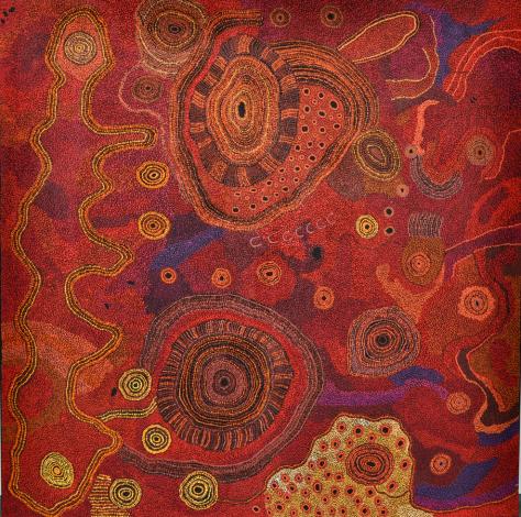 Tjala Arts, Tjungkara Ken, Seven Sisters 146-14