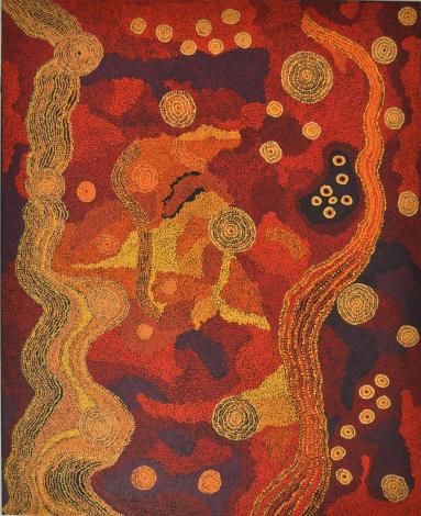 Tjala Arts, Tjungkara Ken Seven Sisters 485-17