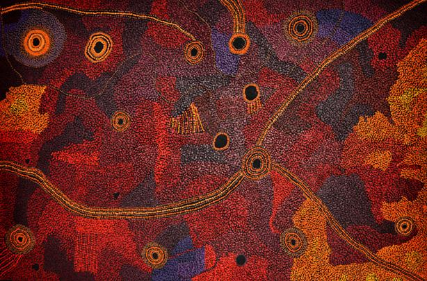 Tjala Arts, Tjungkara Ken, Seven Sisters #520-11