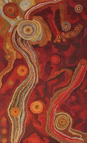 Tjala Arts, Tjungkara Ken, Seven Sisters #521-16