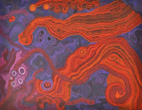 Tjala Arts, Tjungkara Ken, Seven Sisters, #493-19