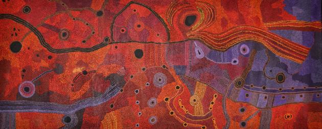 Tjala Arts, Tjungkara Ken, Seven Sisters, 2012