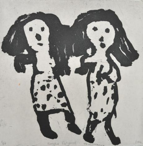 Yarrenyty Arltere Artists, Trudy Inkamala, Kungka Kutjarra #123-16