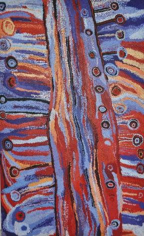 Tjala Arts, Wawiriya Burton, Ngayuku Ngura (My Country) #81-17
