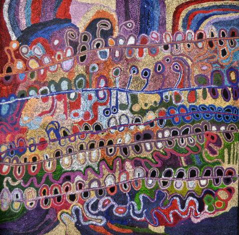 Tjala Arts, Wawirya Burton, Ngayuku Mamaku Ngura - My Father's Country