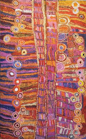 Tjala Arts, Wawiriya Burton, Ngayuku ngura - My Country #446-15