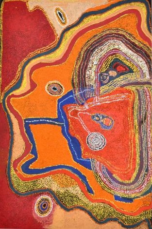 Tjala Arts, Mick Wikilriyi, Ngayuku Ngura – My Country, #274-14